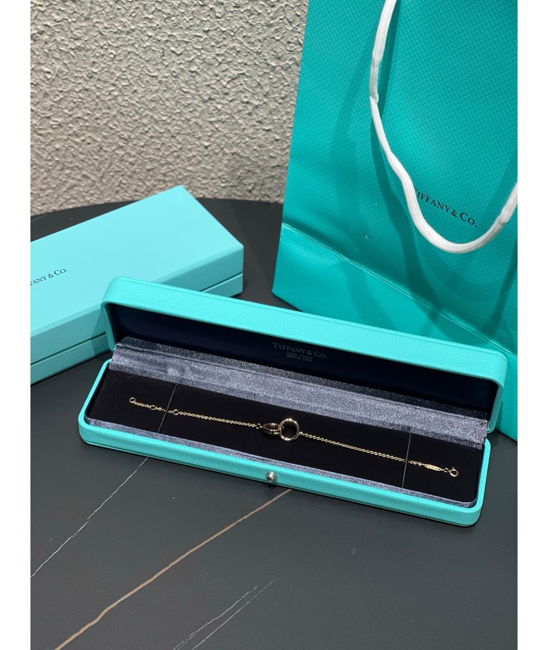 TIFFANY&CO Золотой браслет из розового золота, фото 2