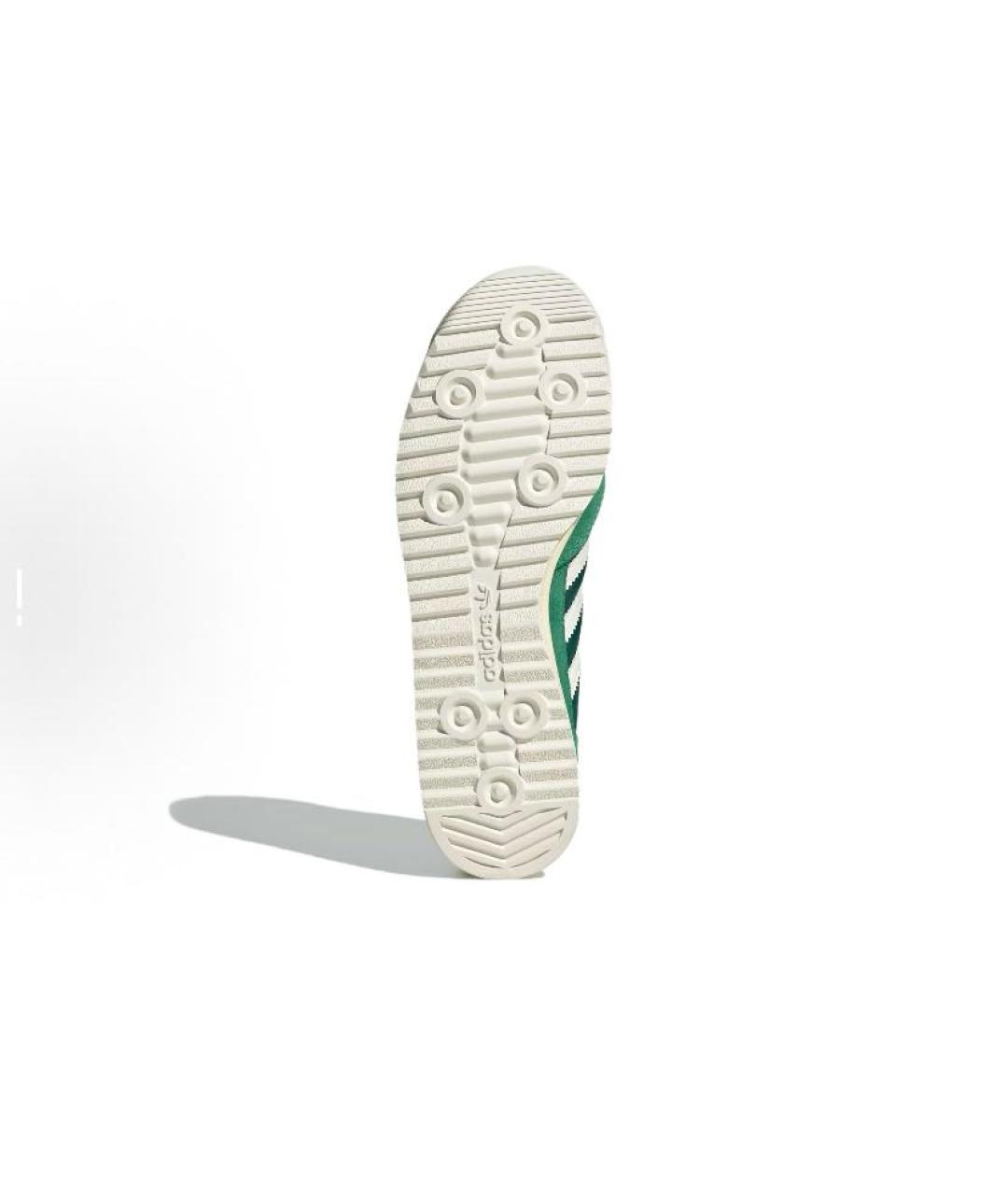 ADIDAS Зеленые текстильные кроссовки, фото 4