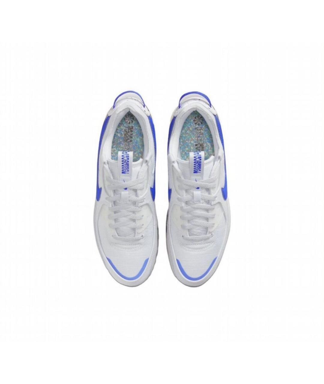 NIKE Серые текстильные низкие кроссовки / кеды, фото 3