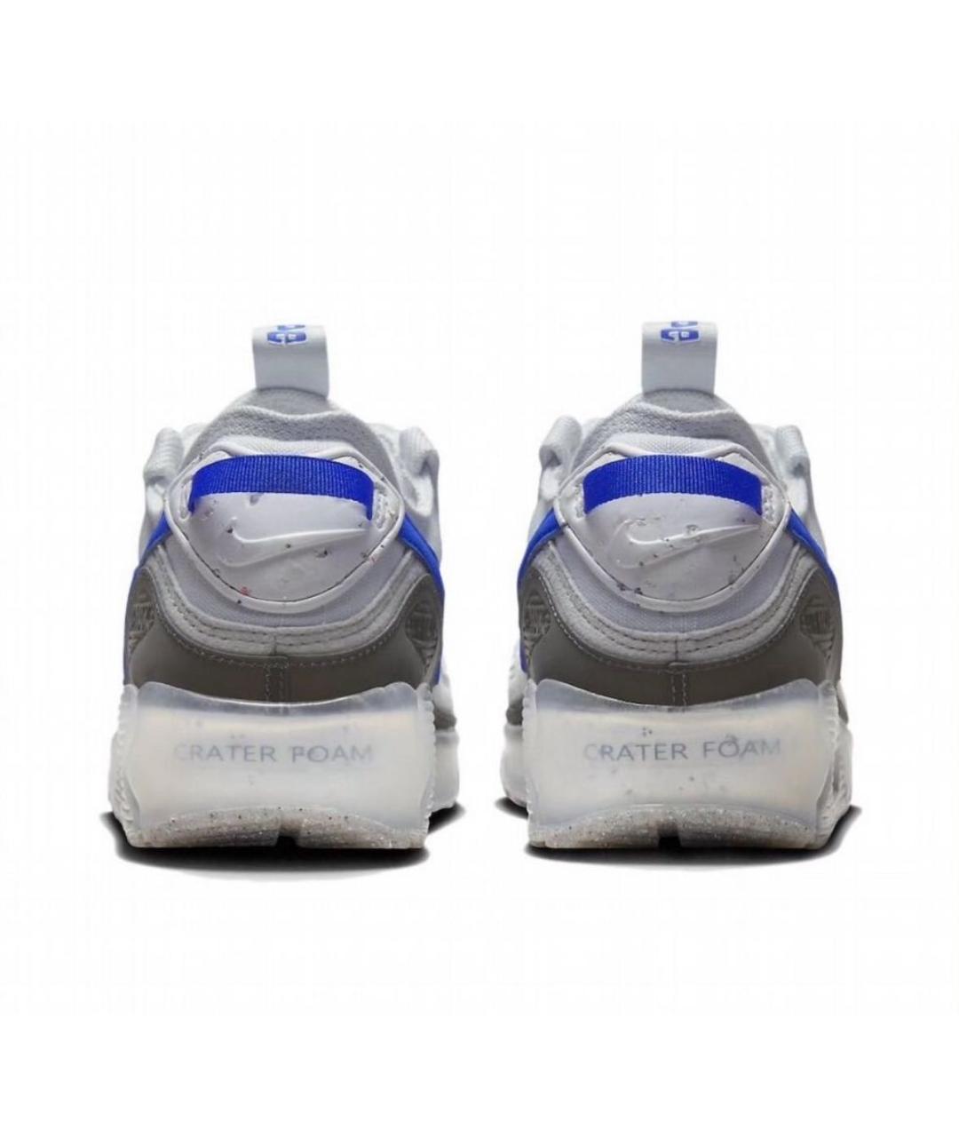 NIKE Серые текстильные низкие кроссовки / кеды, фото 4