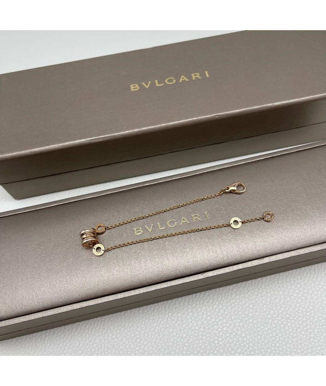 BVLGARI Золотой браслет из розового золота, фото 3