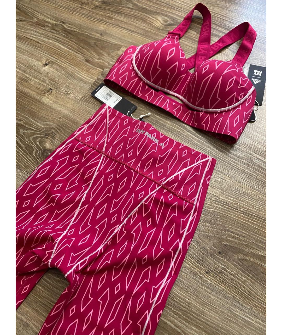 ADIDAS Розовый полиэстеровый спортивные костюмы, фото 7