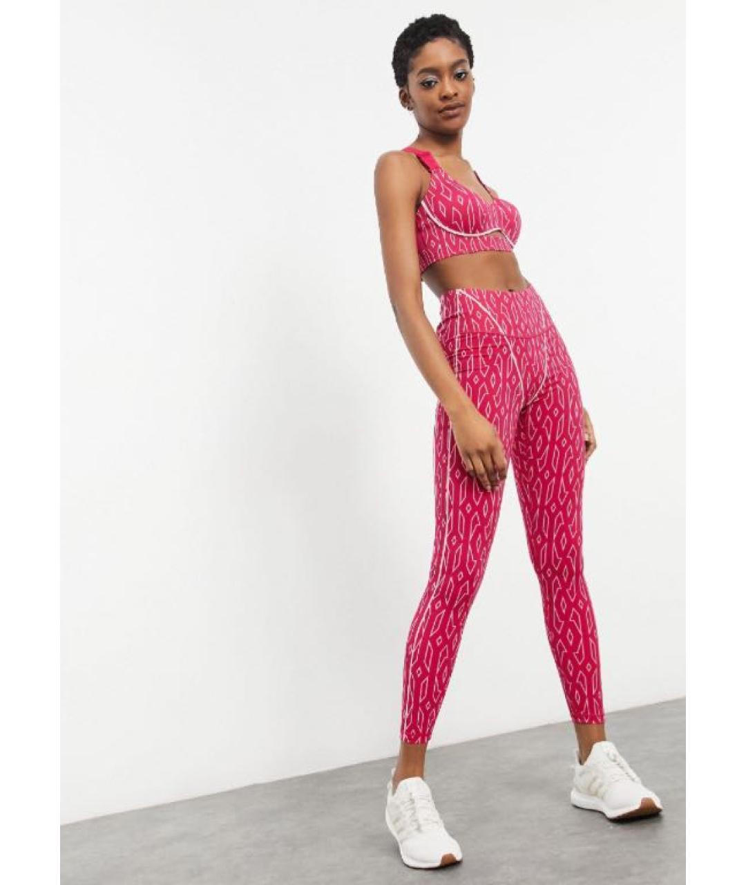 ADIDAS Розовый полиэстеровый спортивные костюмы, фото 2