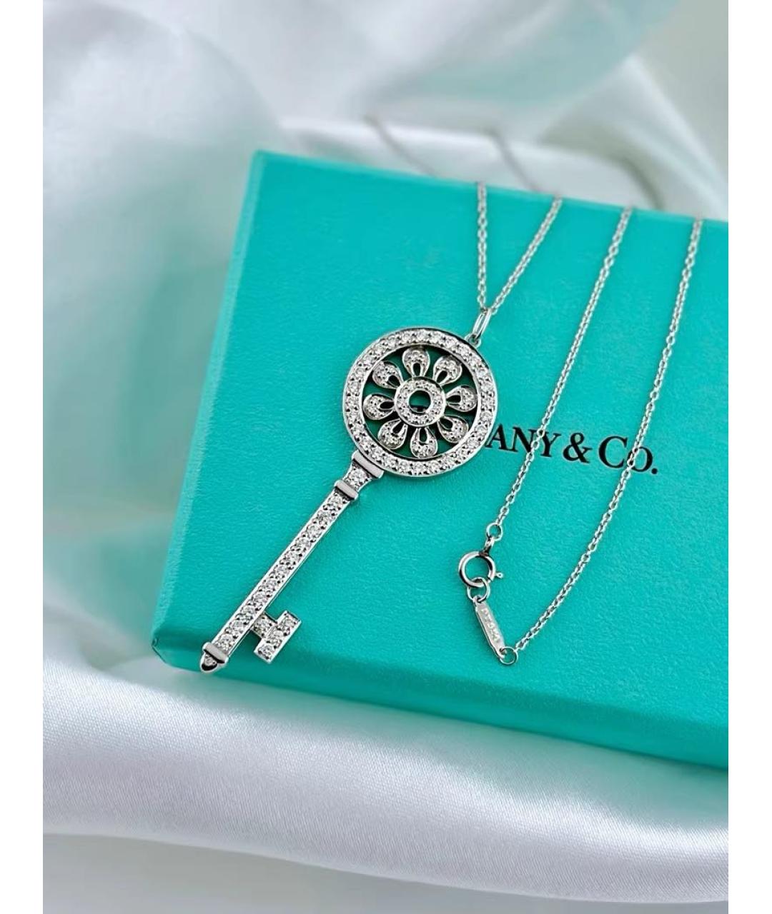 TIFFANY&CO Платиновая подвеска, фото 3