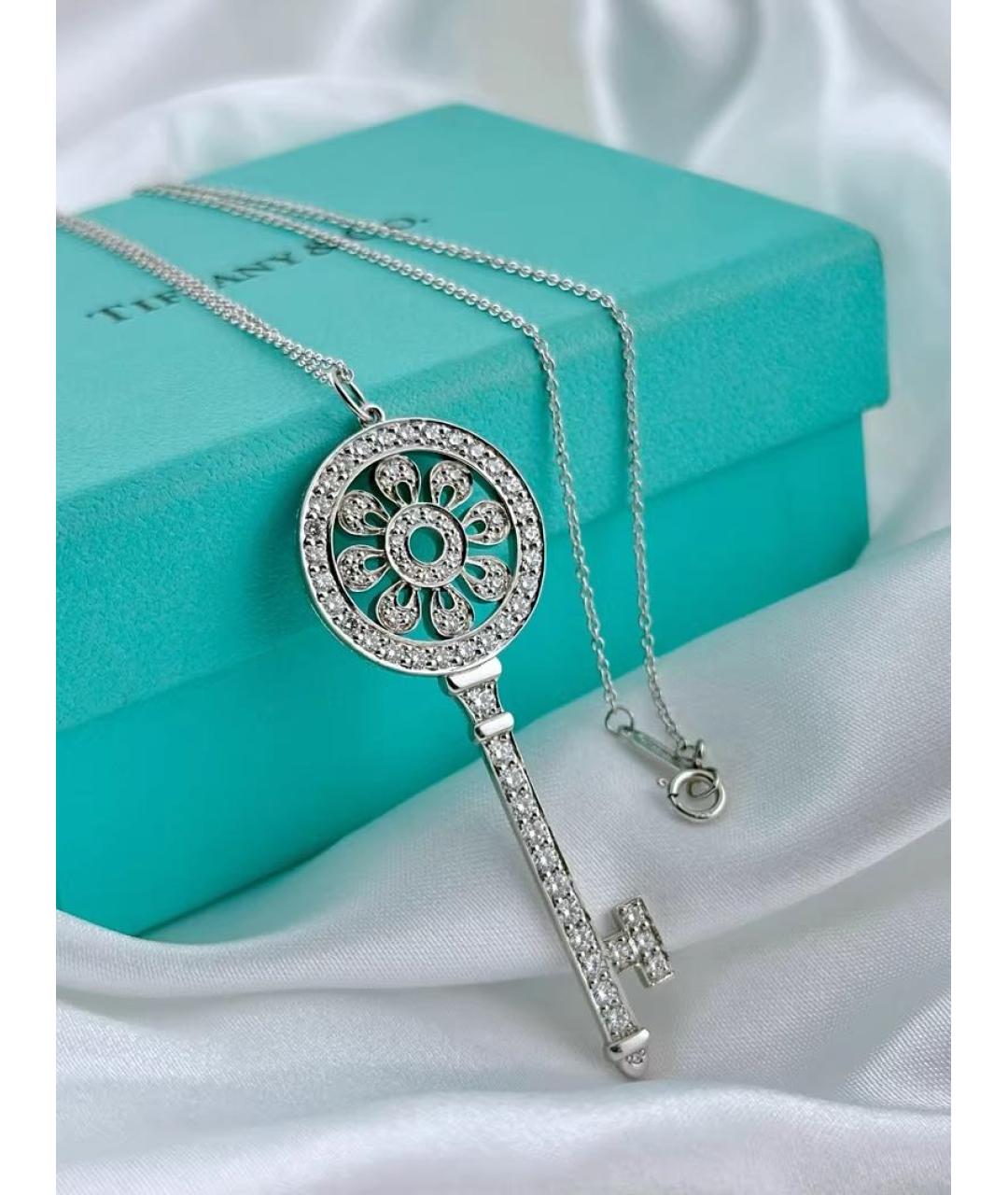TIFFANY&CO Платиновая подвеска, фото 4
