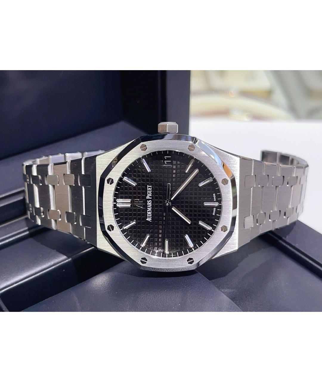 Audemars Piguet Черные стальные часы, фото 3