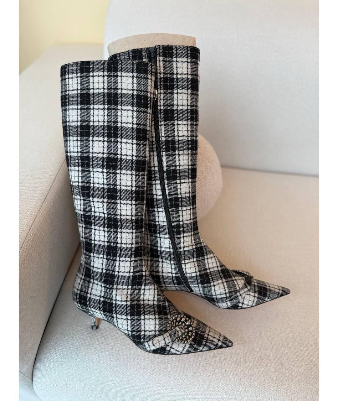 CHRISTIAN DIOR Мульти сапоги, фото 7