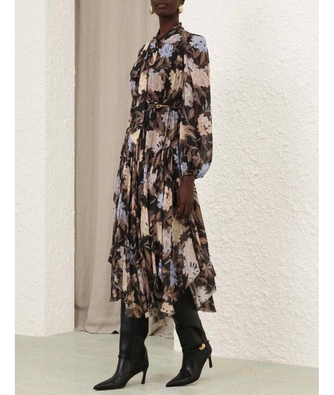ZIMMERMANN Черное коктейльное платье, фото 6