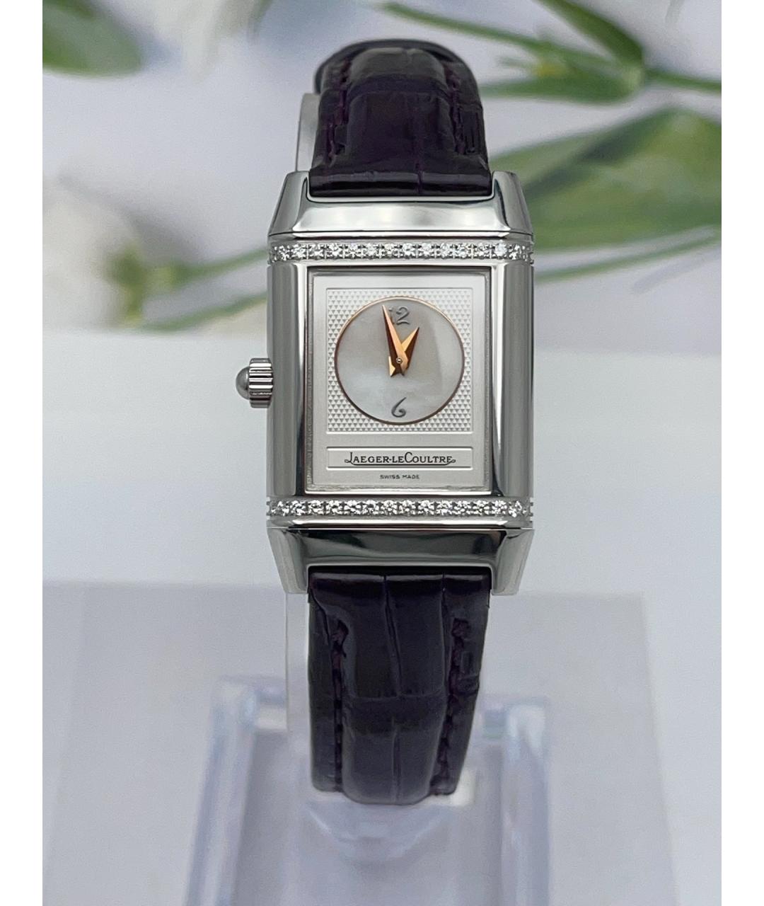 Jaeger LeCoultre Белые стальные часы, фото 4