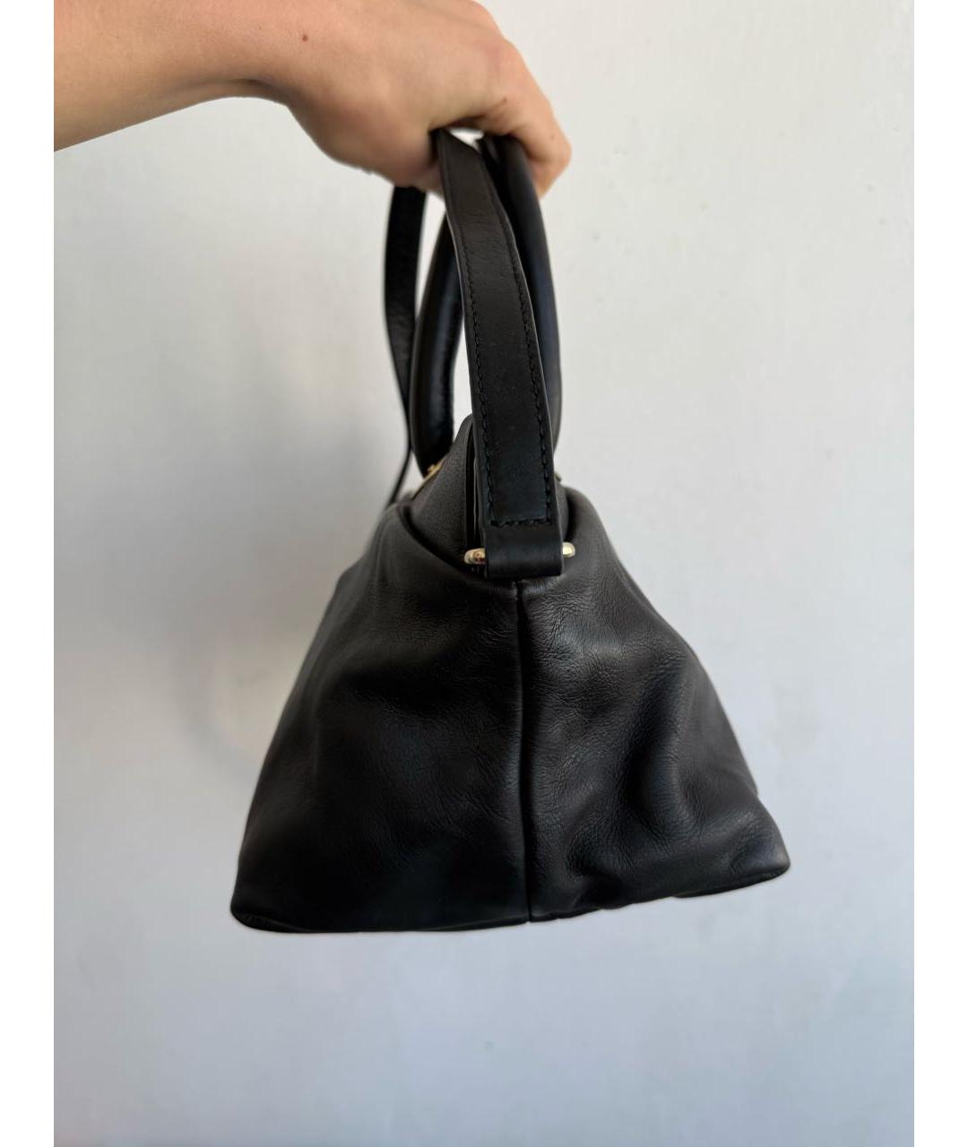 MARC JACOBS Черная сумка с короткими ручками из искусственной кожи, фото 7
