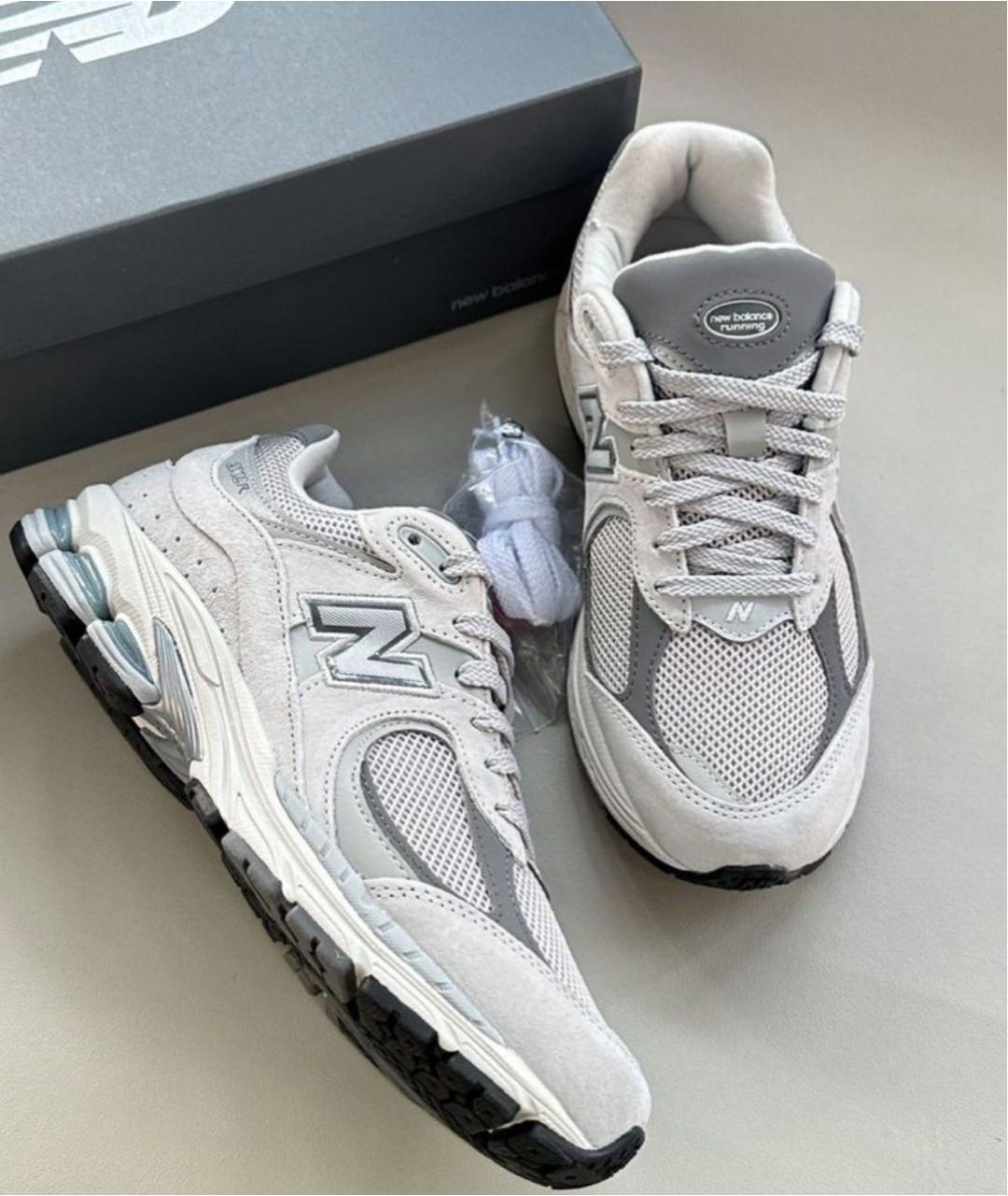 NEW BALANCE Серые замшевые низкие кроссовки / кеды, фото 6