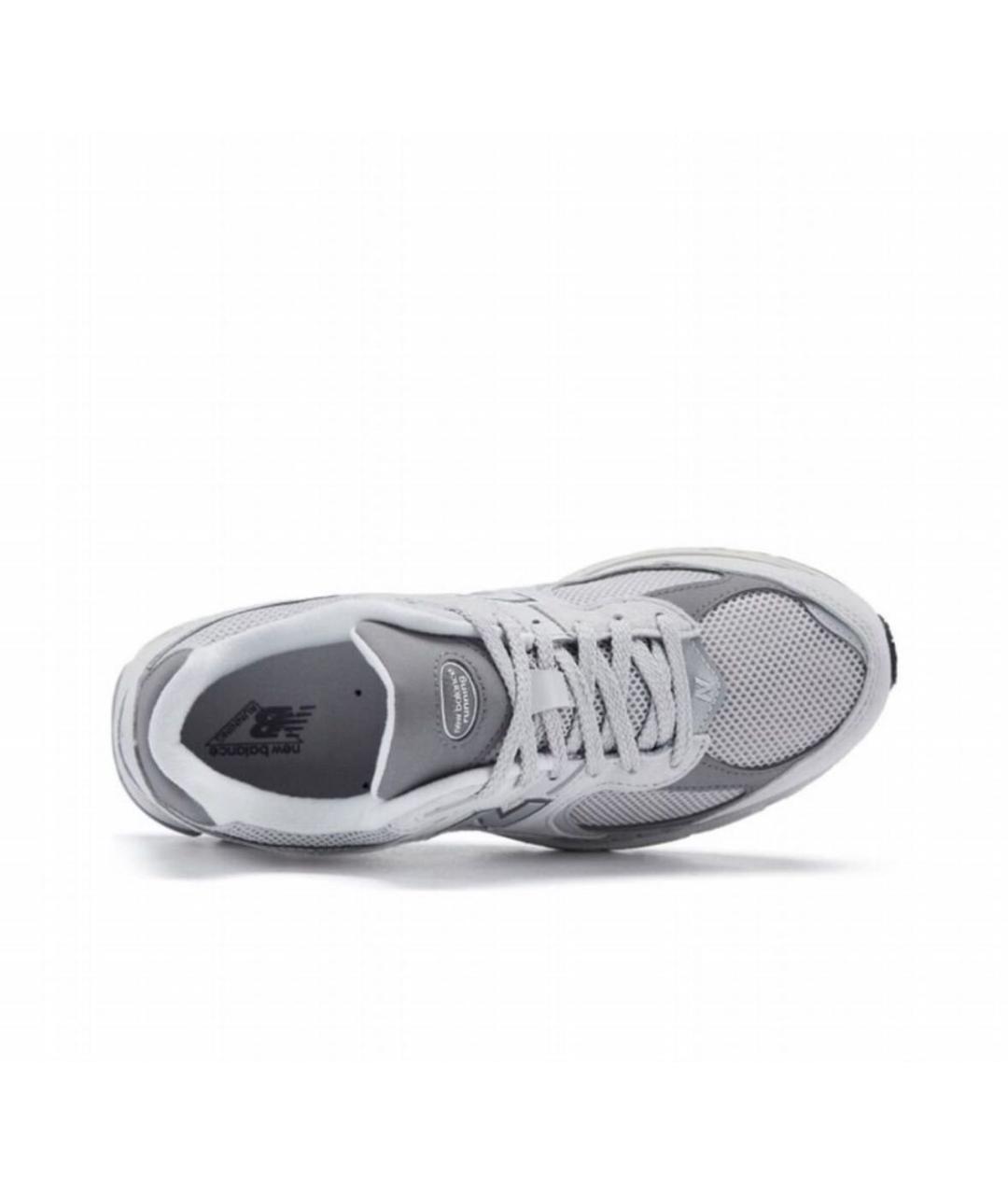 NEW BALANCE Серые замшевые низкие кроссовки / кеды, фото 3
