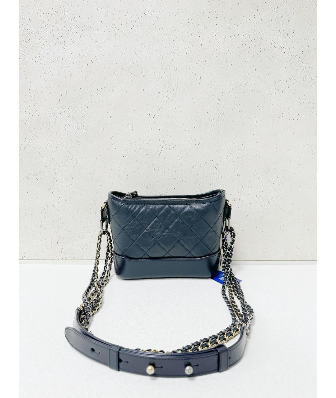 CHANEL Серая кожаная сумка тоут, фото 2