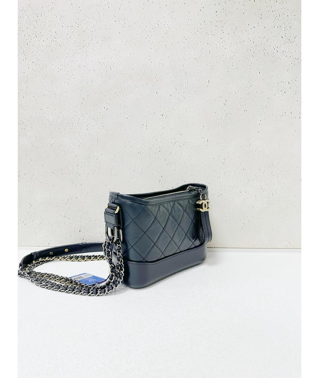 CHANEL Серая кожаная сумка тоут, фото 3