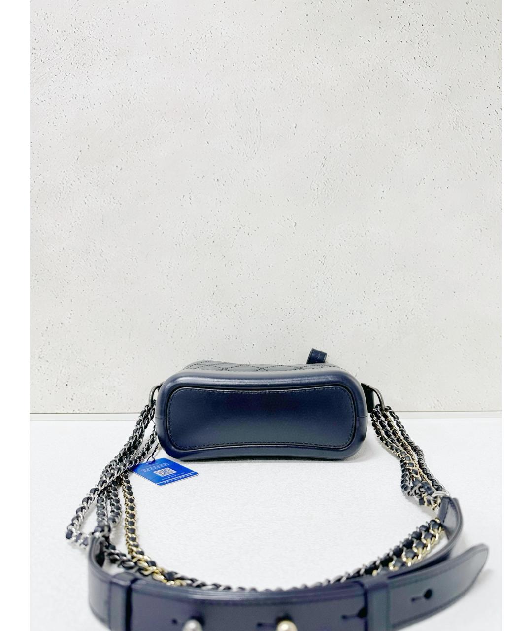 CHANEL Серая кожаная сумка тоут, фото 5