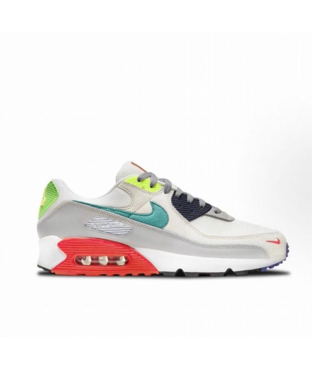 NIKE Мульти замшевые низкие кроссовки / кеды, фото 9