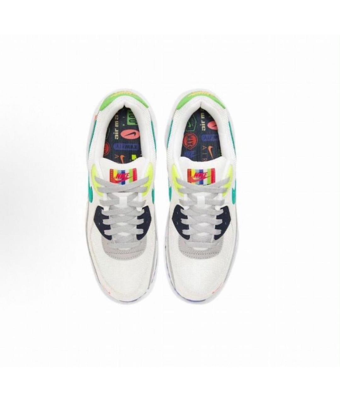 NIKE Мульти замшевые низкие кроссовки / кеды, фото 3