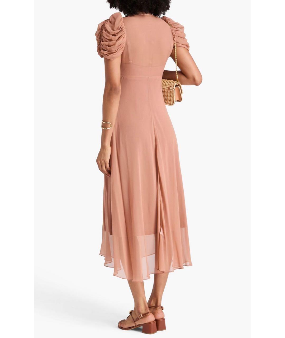 ZIMMERMANN Розовое коктейльное платье, фото 5