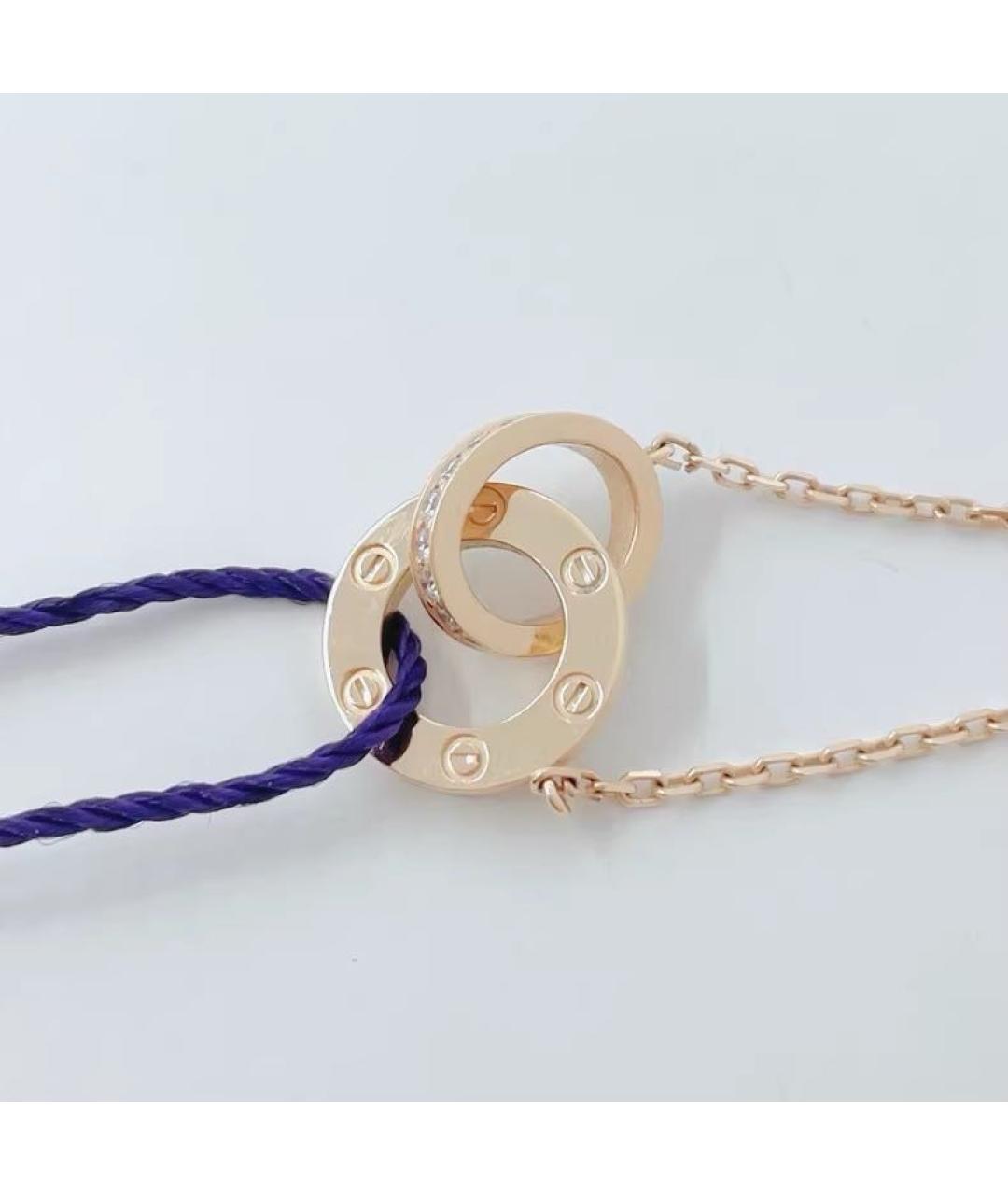 CARTIER Подвеска из розового золота, фото 4