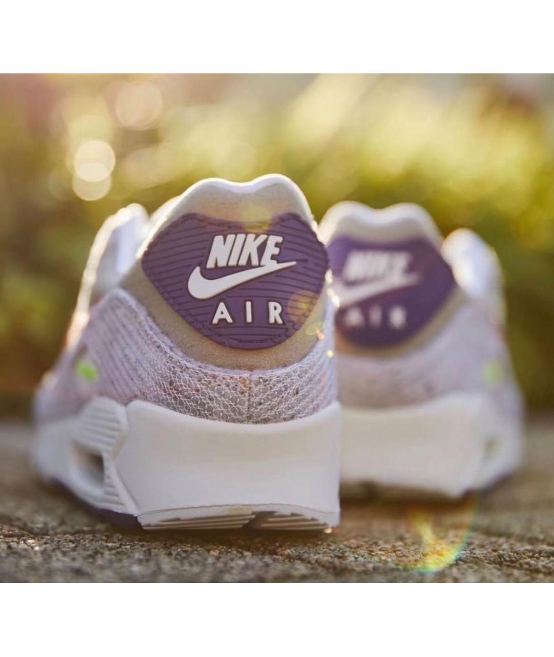 NIKE Серые текстильные низкие кроссовки / кеды, фото 6