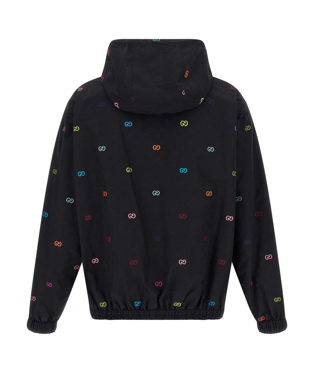 GUCCI Черная хлопковая куртка, фото 2