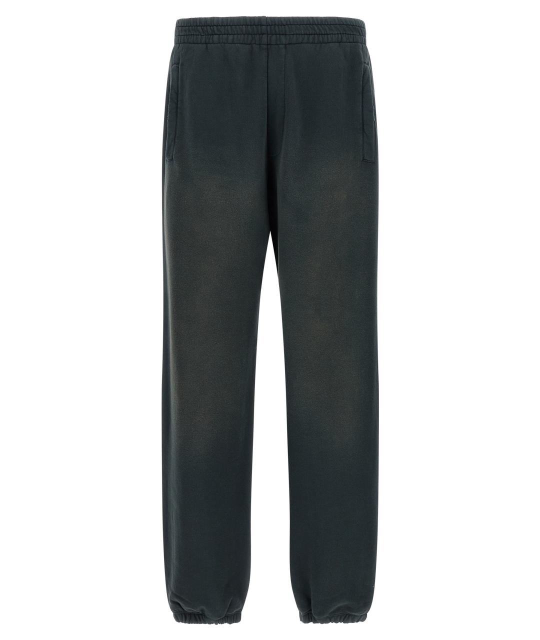 GOLDEN GOOSE DELUXE BRAND Черные хлопковые повседневные брюки, фото 1