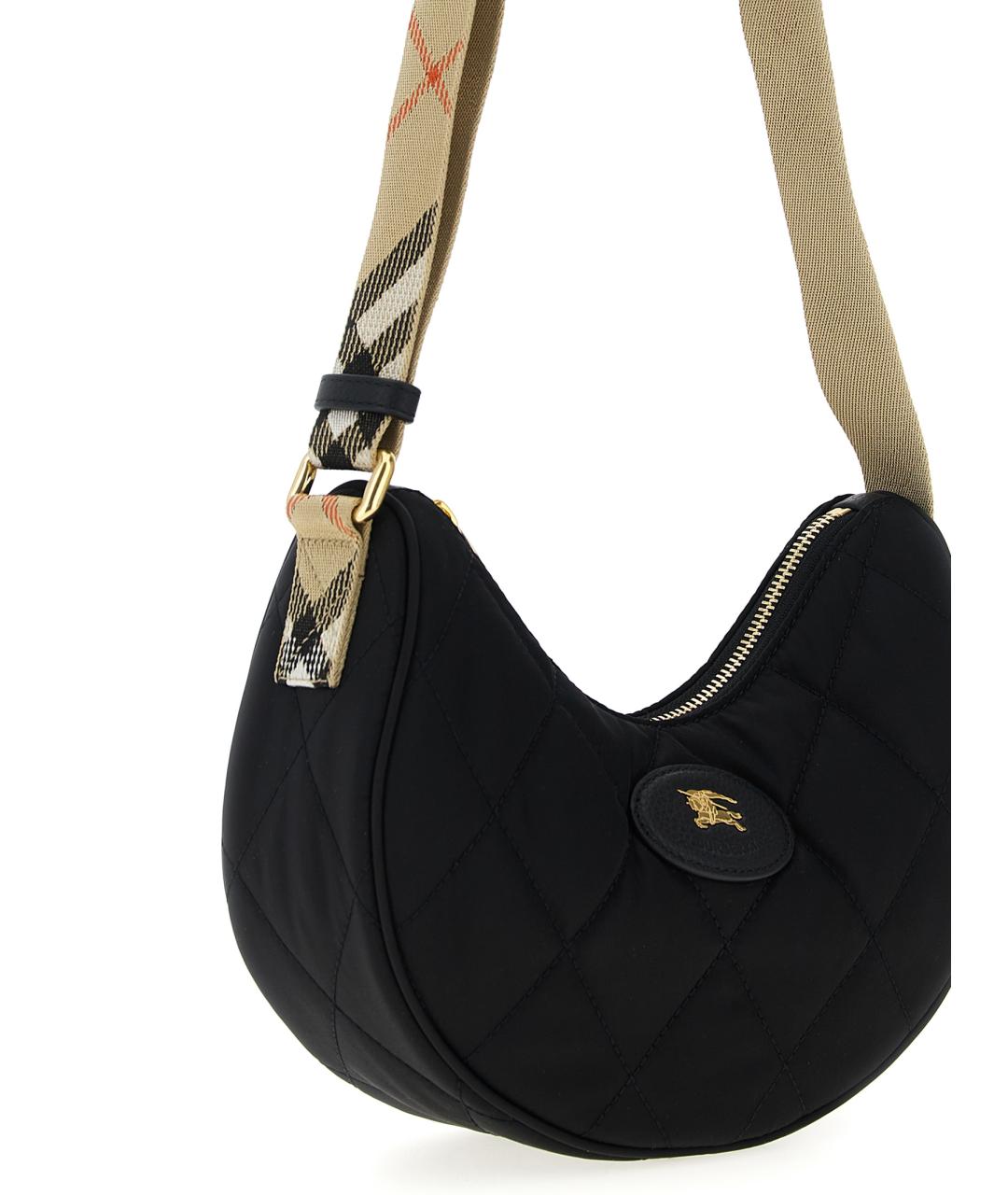 BURBERRY Черная сумка через плечо, фото 3