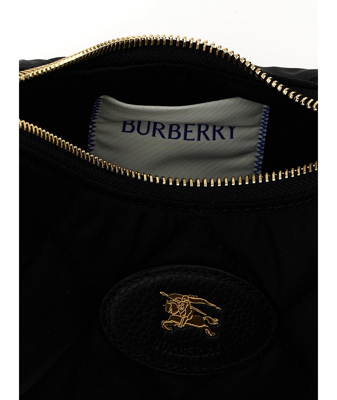 BURBERRY Черная сумка через плечо, фото 4