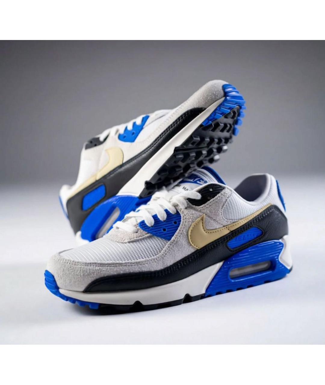 NIKE Мульти замшевые низкие кроссовки / кеды, фото 5