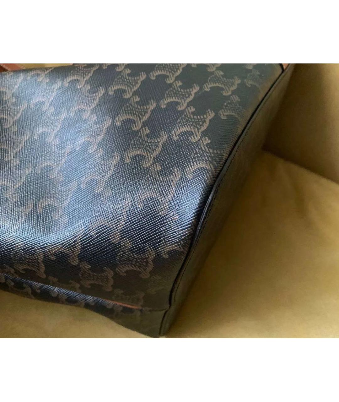 CELINE Коричневая сумка тоут, фото 3