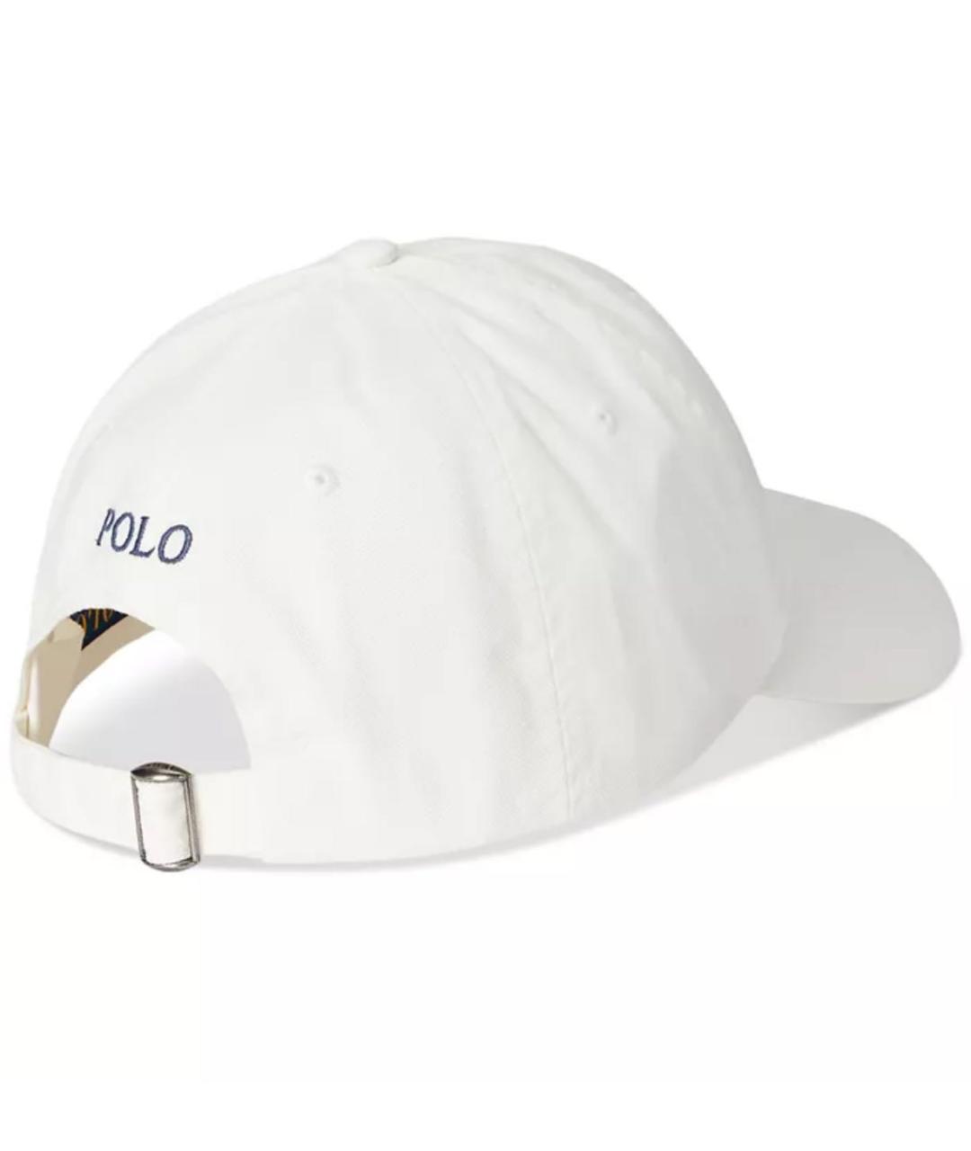 POLO RALPH LAUREN Бежевая хлопковая кепка/бейсболка, фото 2