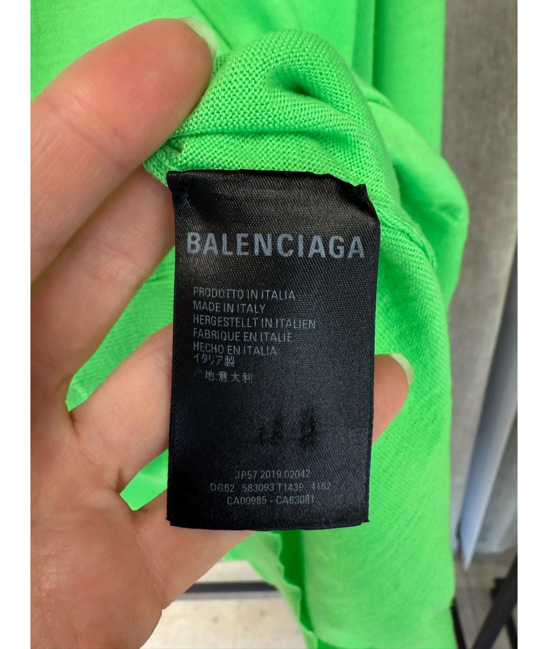 BALENCIAGA Салатовый джемпер / свитер, фото 4