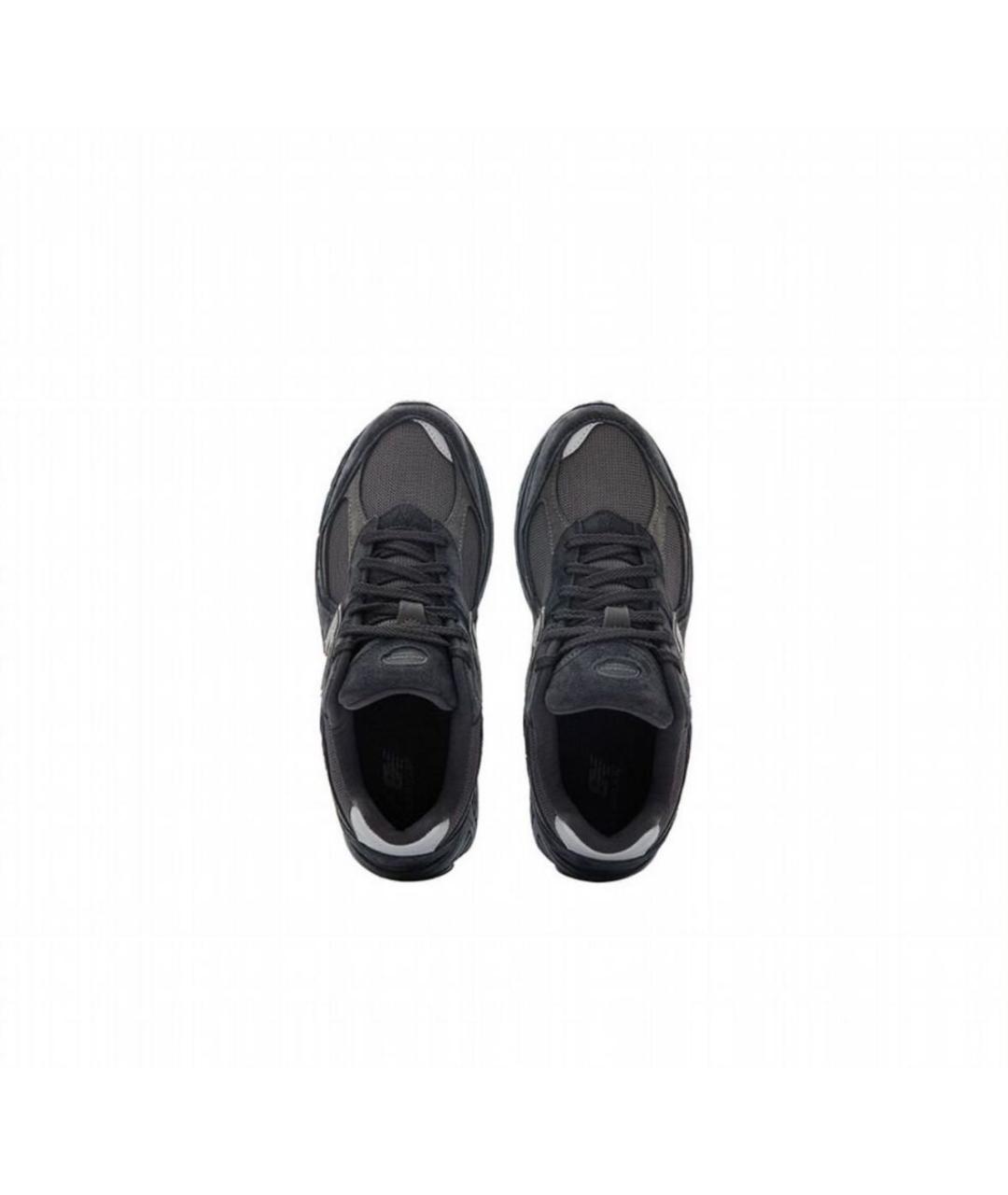 NEW BALANCE Черные замшевые низкие кроссовки / кеды, фото 3