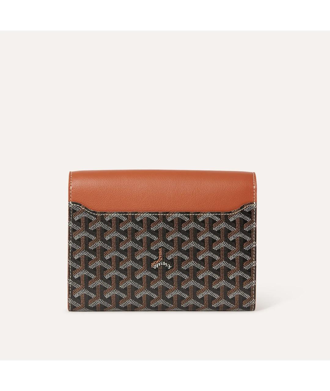 GOYARD Коричневая сумка через плечо, фото 3