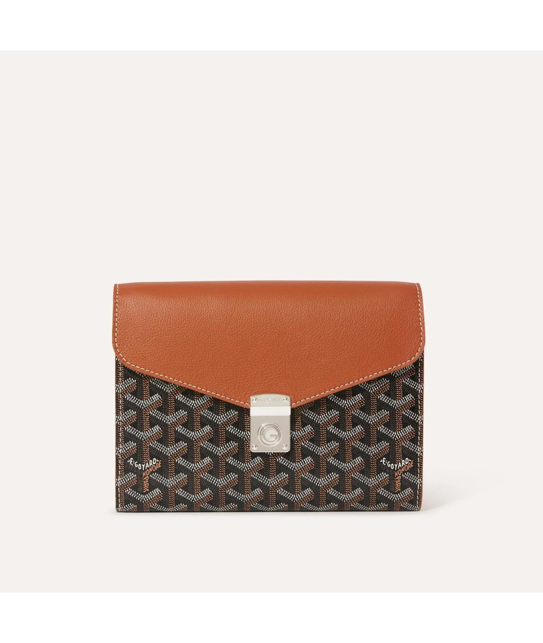 GOYARD Коричневая сумка через плечо, фото 2