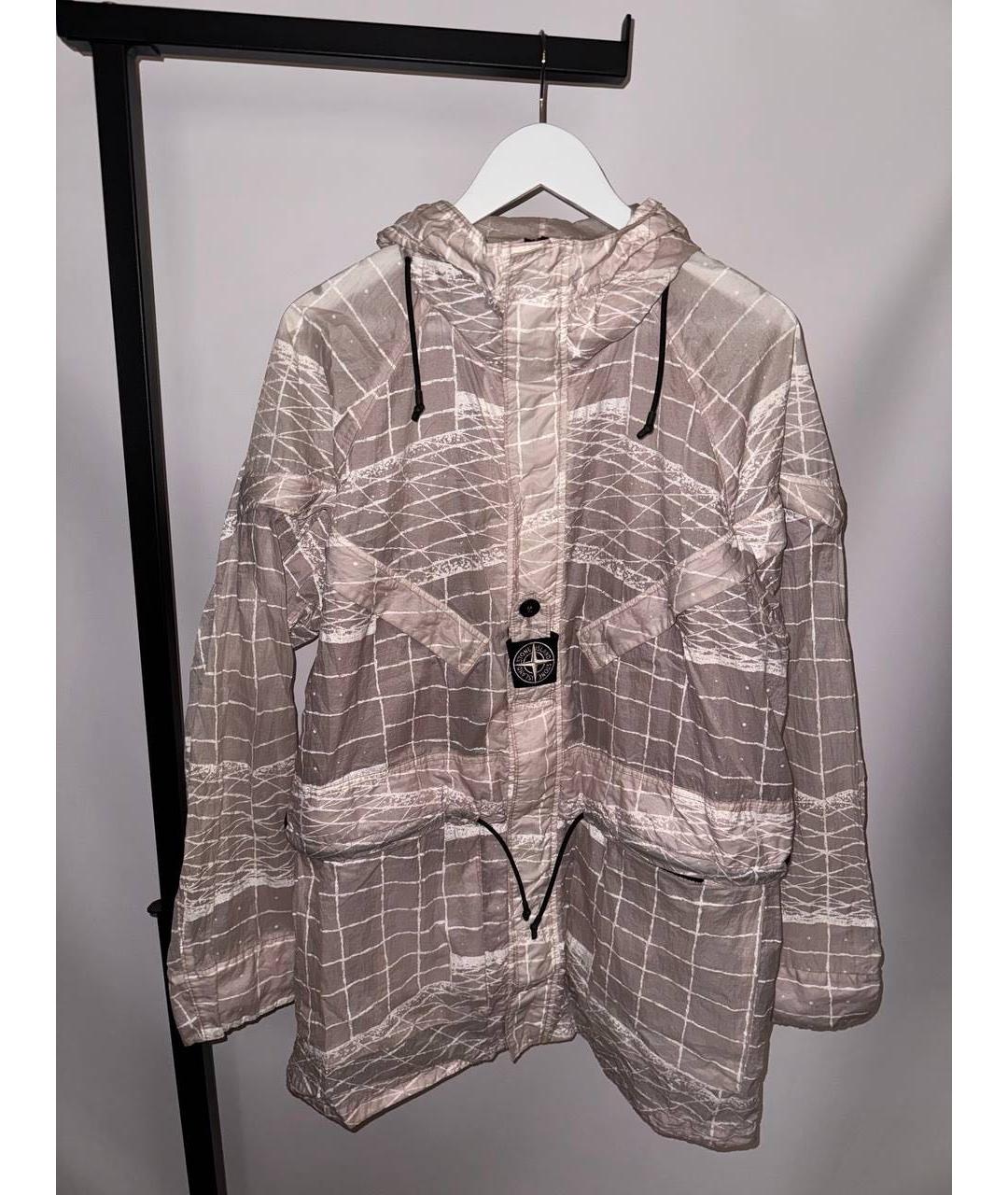 STONE ISLAND Серая парка, фото 3