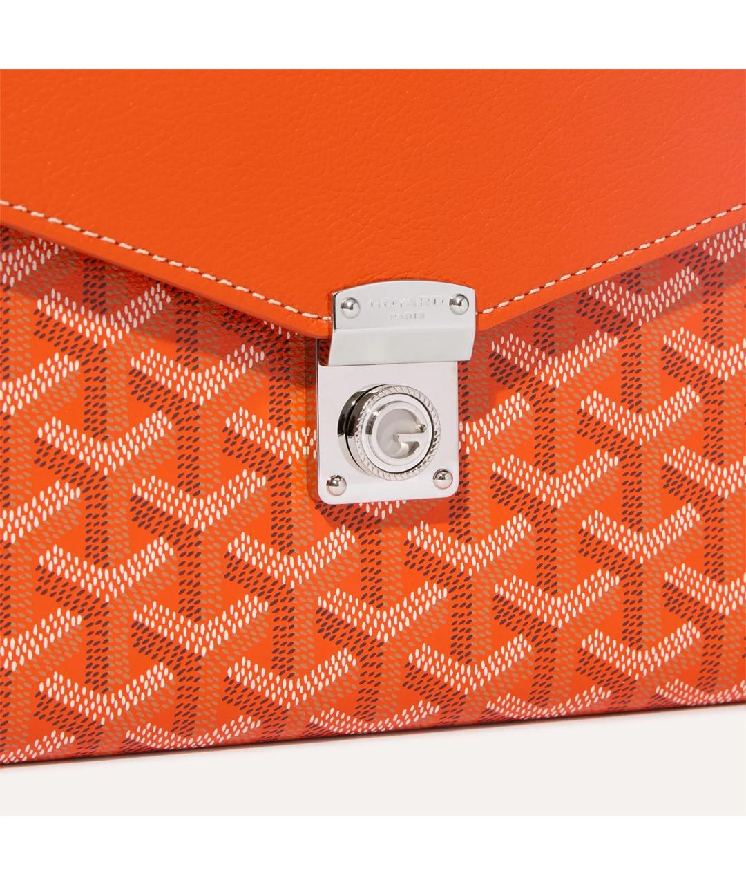 GOYARD Оранжевая сумка через плечо, фото 6