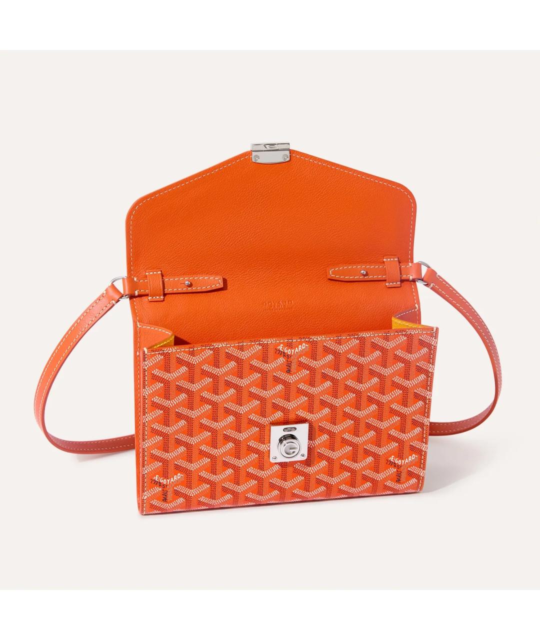 GOYARD Оранжевая сумка через плечо, фото 4