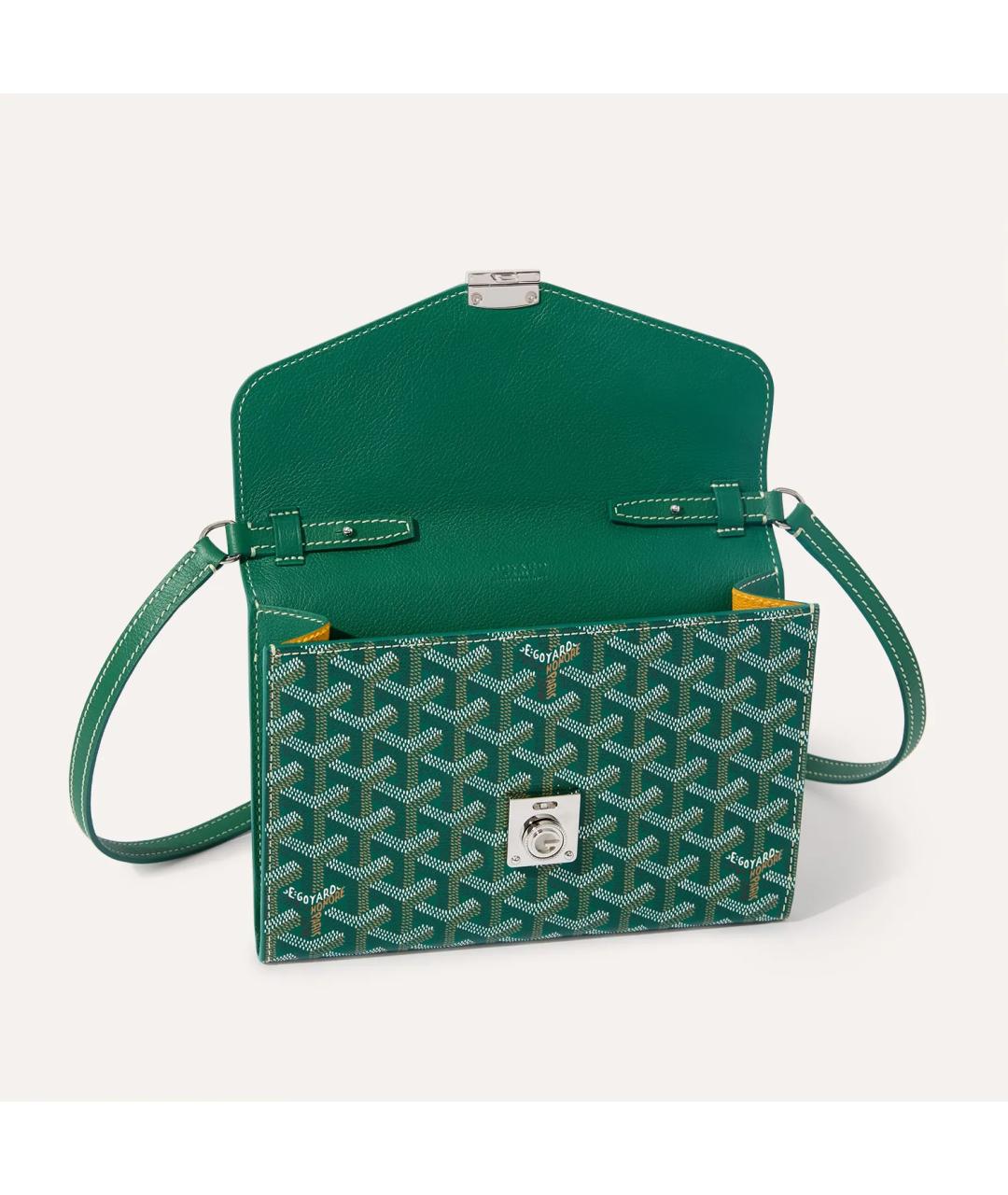 GOYARD Зеленая сумка через плечо, фото 4