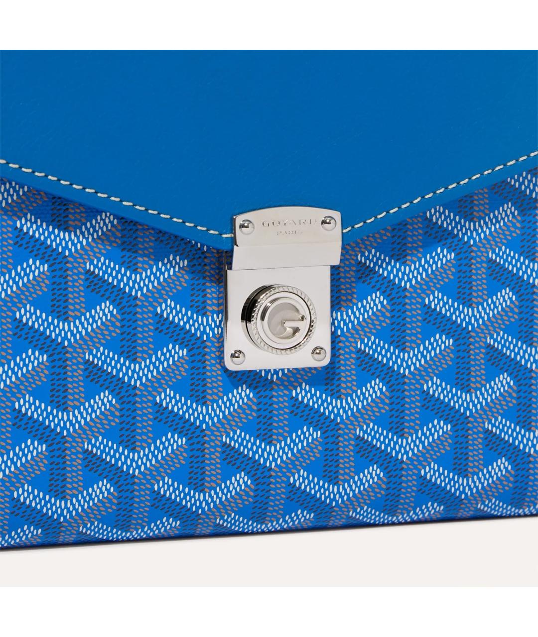 GOYARD Синяя сумка через плечо, фото 6