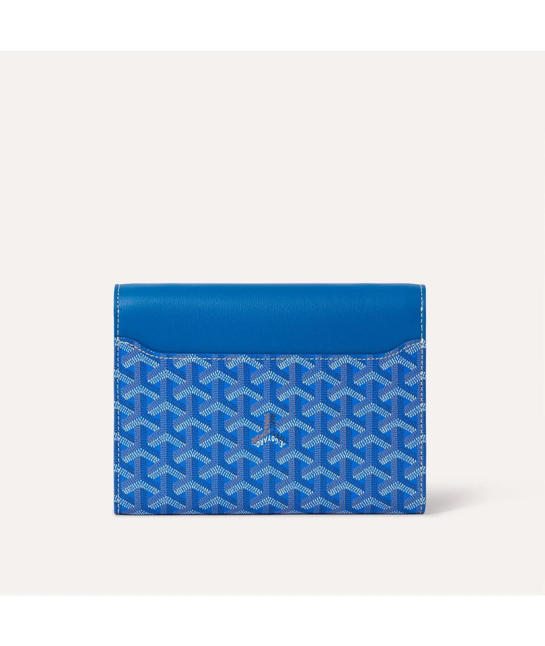 GOYARD Синяя сумка через плечо, фото 3