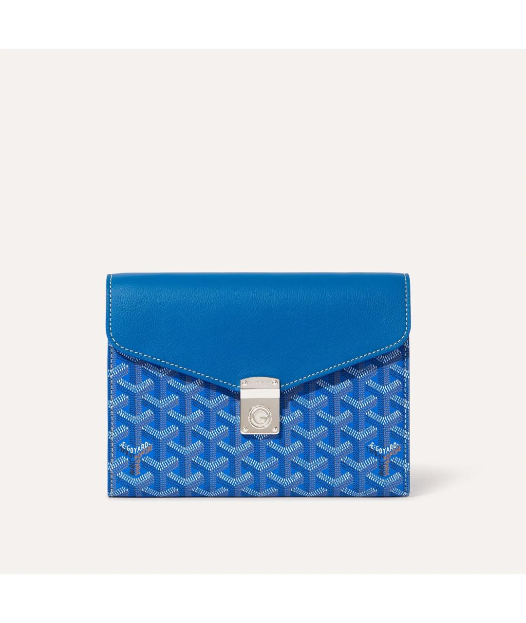 GOYARD Синяя сумка через плечо, фото 2