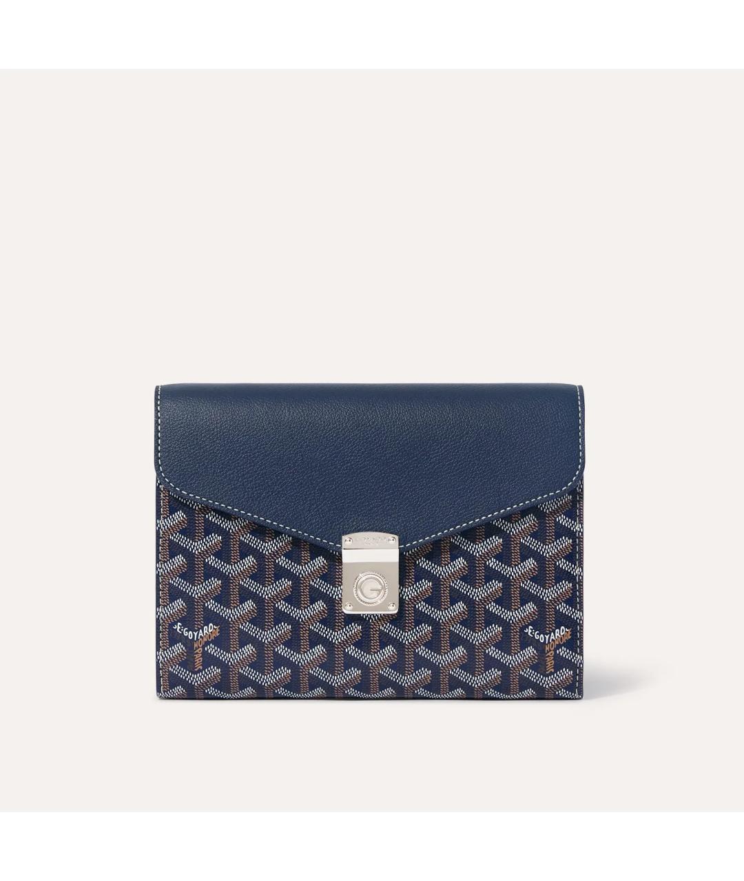GOYARD Темно-синяя сумка через плечо, фото 2