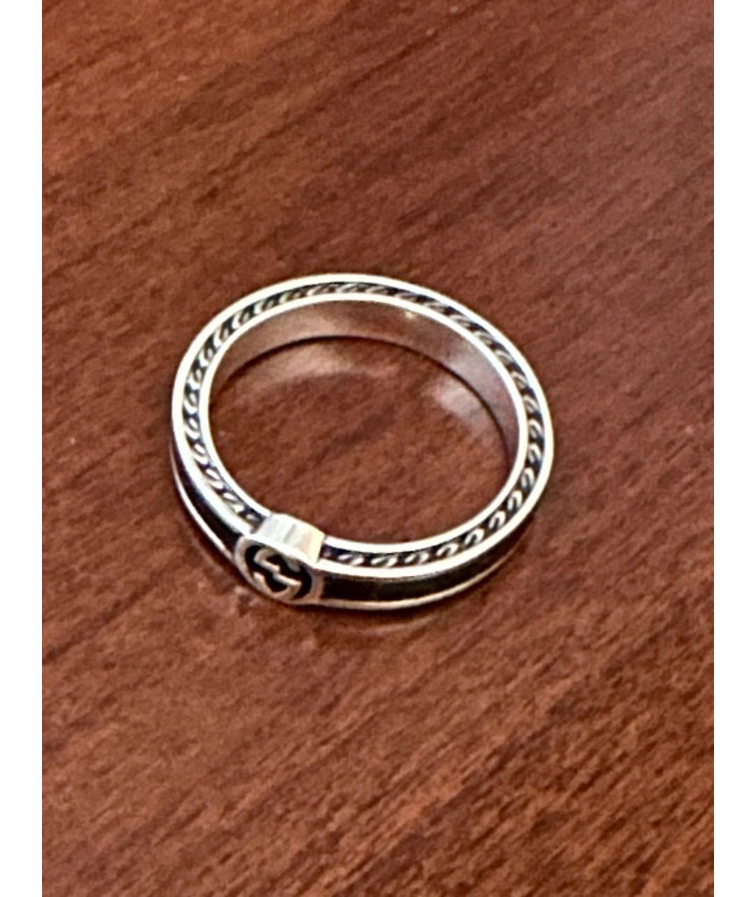 GUCCI Серебряное кольцо, фото 4