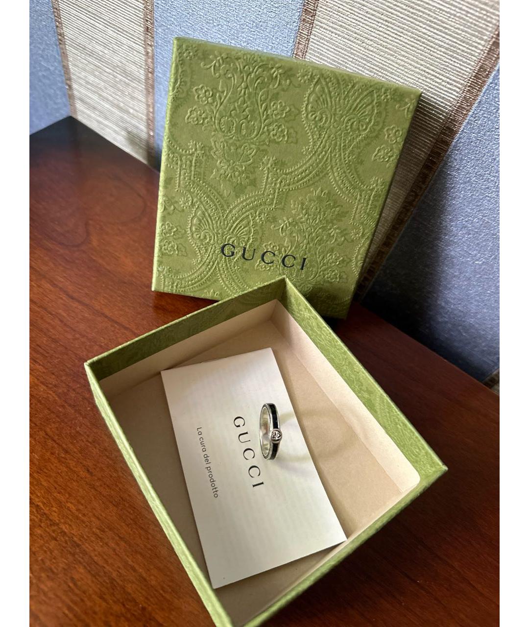 GUCCI Серебряное кольцо, фото 9