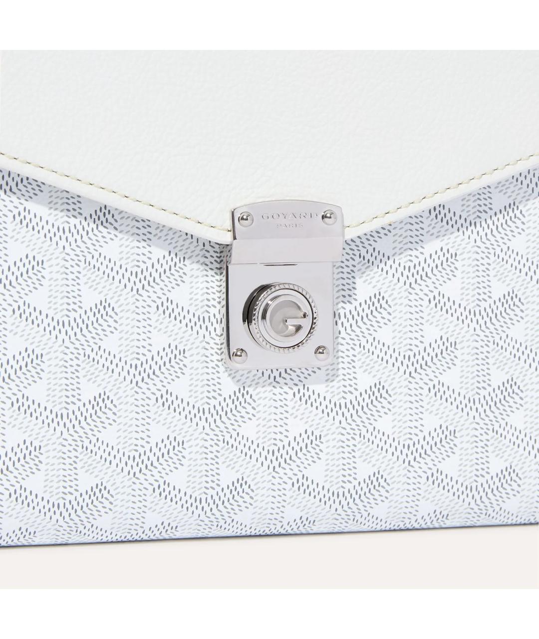 GOYARD Белая сумка через плечо, фото 6