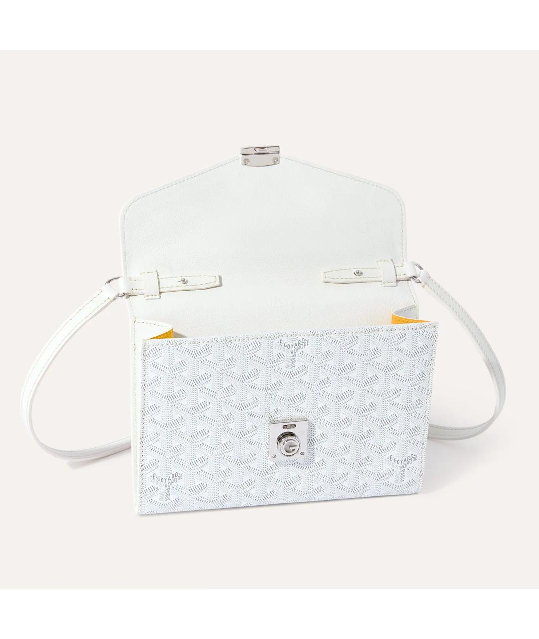 GOYARD Белая сумка через плечо, фото 4
