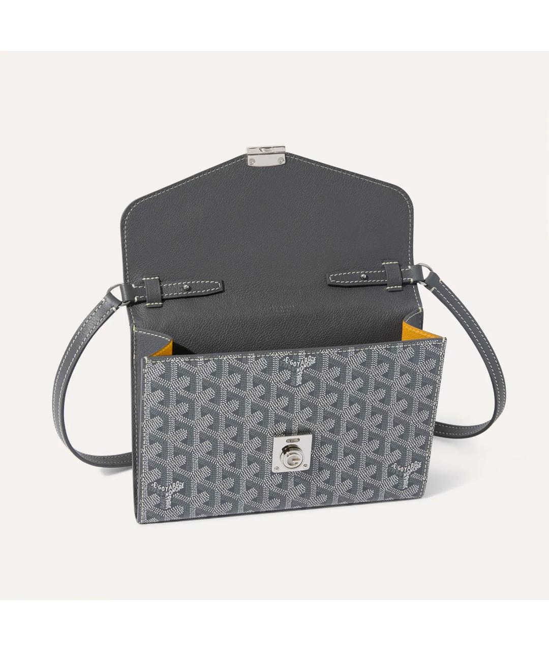 GOYARD Серая сумка через плечо, фото 4