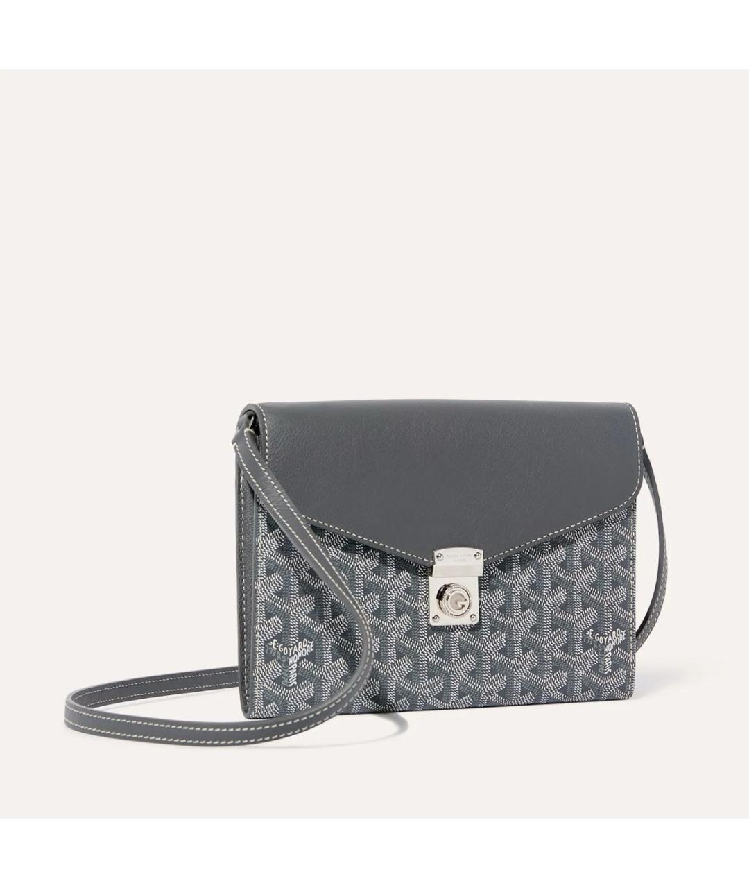 GOYARD Серая сумка через плечо, фото 7
