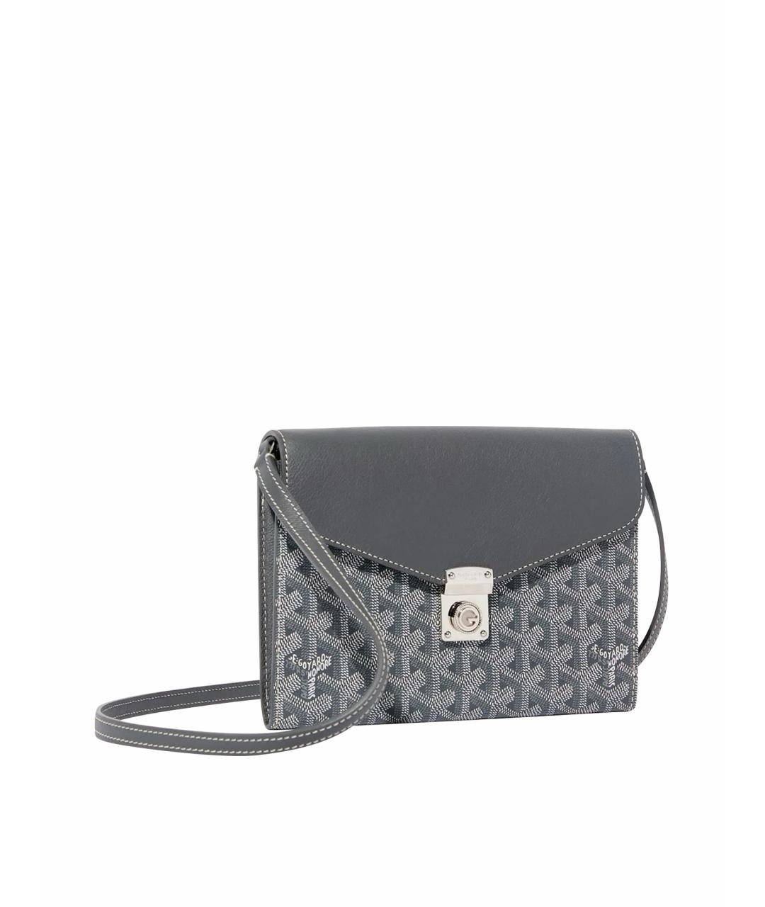 GOYARD Серая сумка через плечо, фото 1